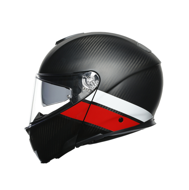 AGV Sportmodular Layer Carbon Helmet Asian fit (FREE HEVIK HELMET BAG ...