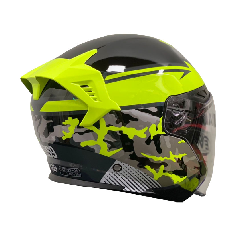 Evo helmet neon sales green
