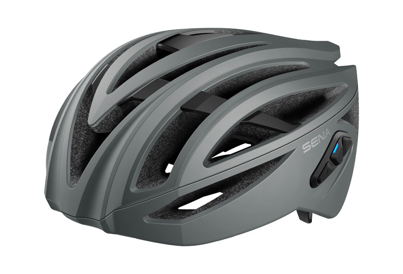 Matt grey cycling helmet online