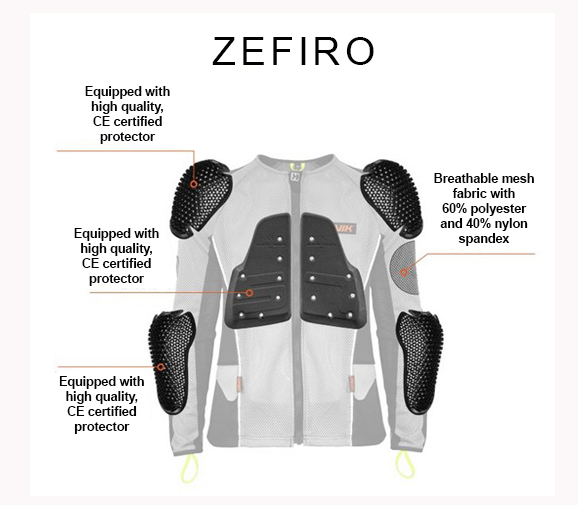 Hevik Zefiro Light Riding Jacket Singapore Racing World