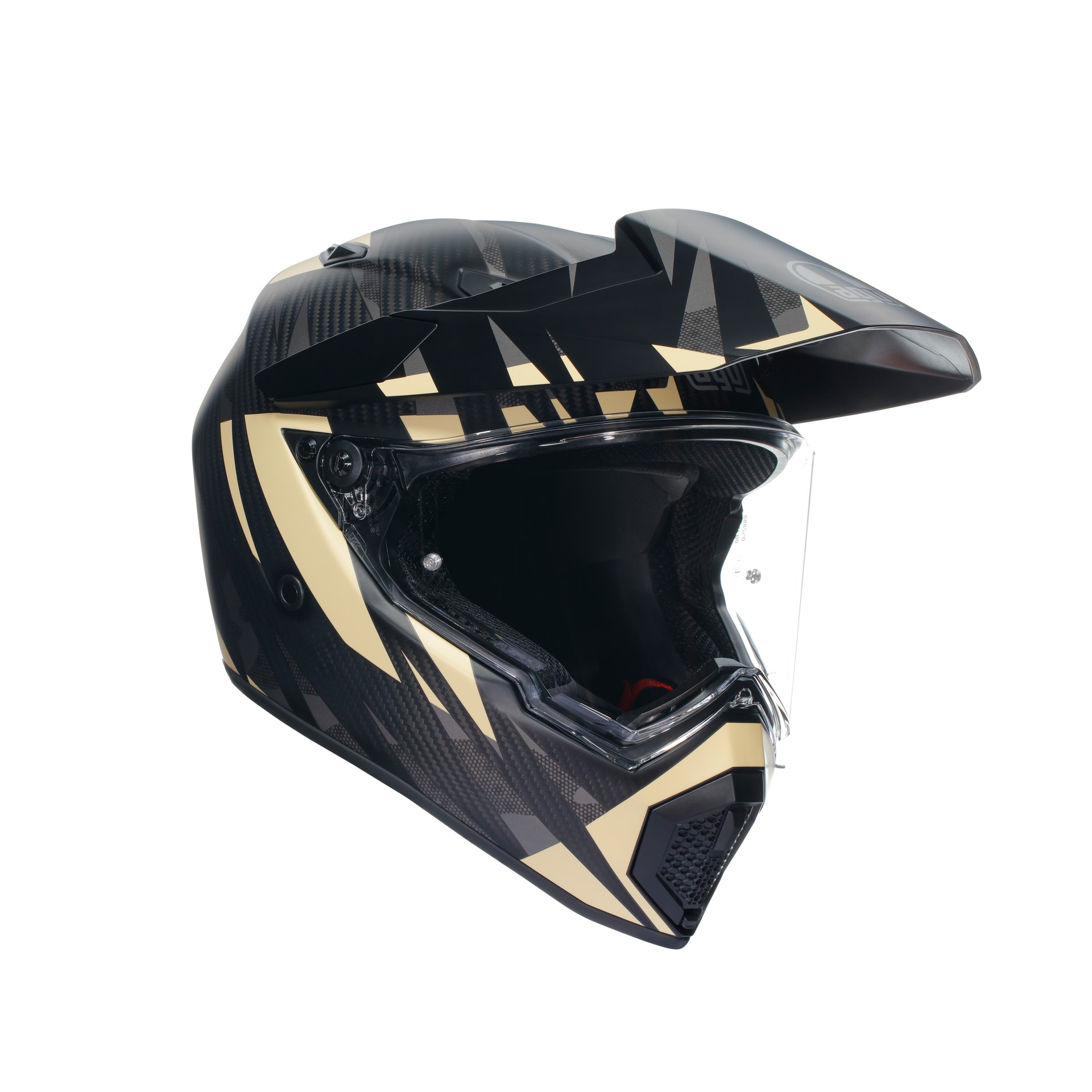 AGV AX9 Steppa Matt Carbon Grey Sand (1)