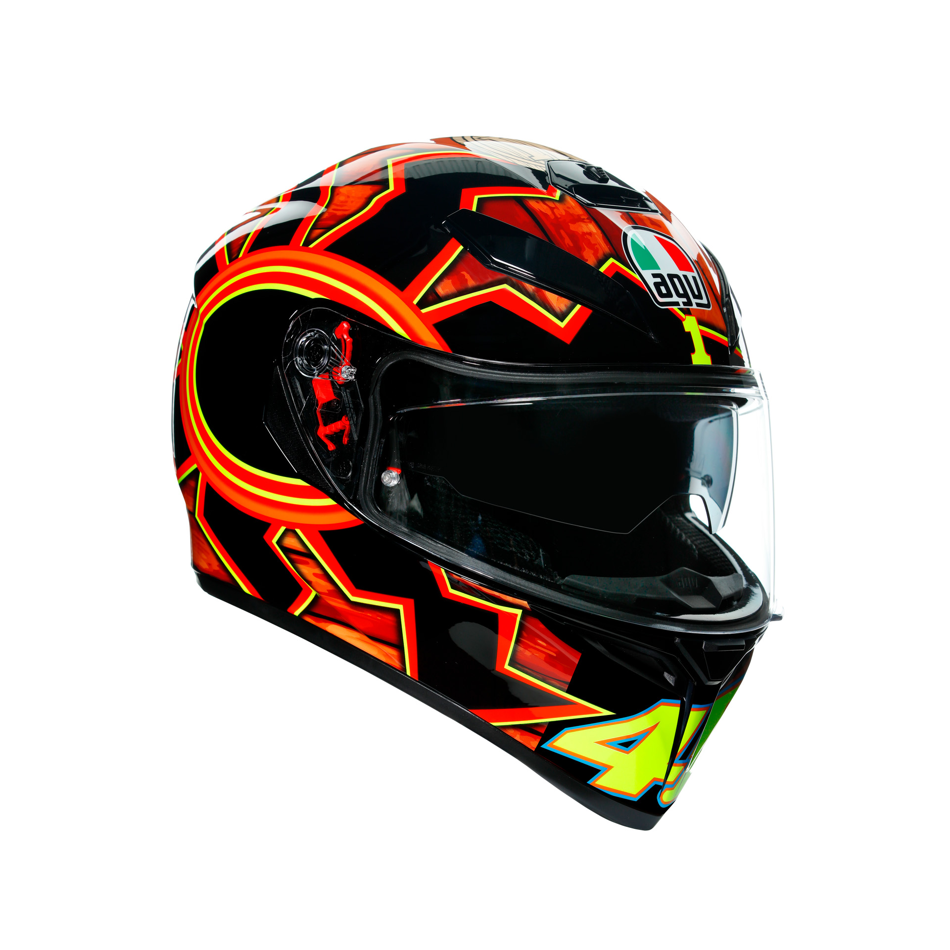 AGV K3 Rossi Mugello 2018 Helmet | XtremeHelmets.com