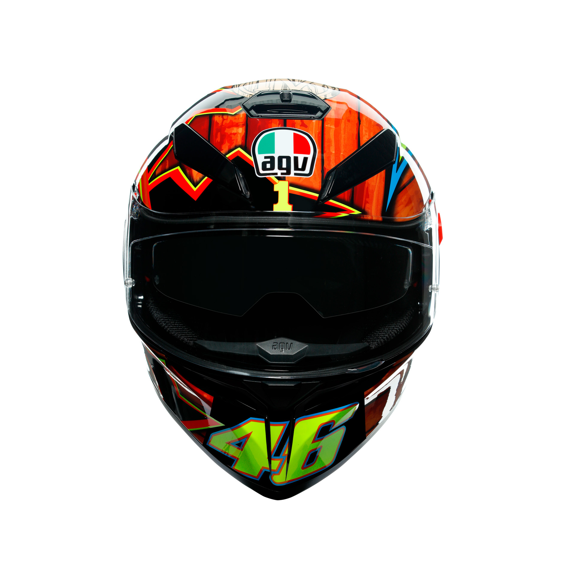 クラシック 2004 Mugello Rossi Top SV K-3 AGV Helmet FREE fit) (Asian セキュリティ・セーフティ