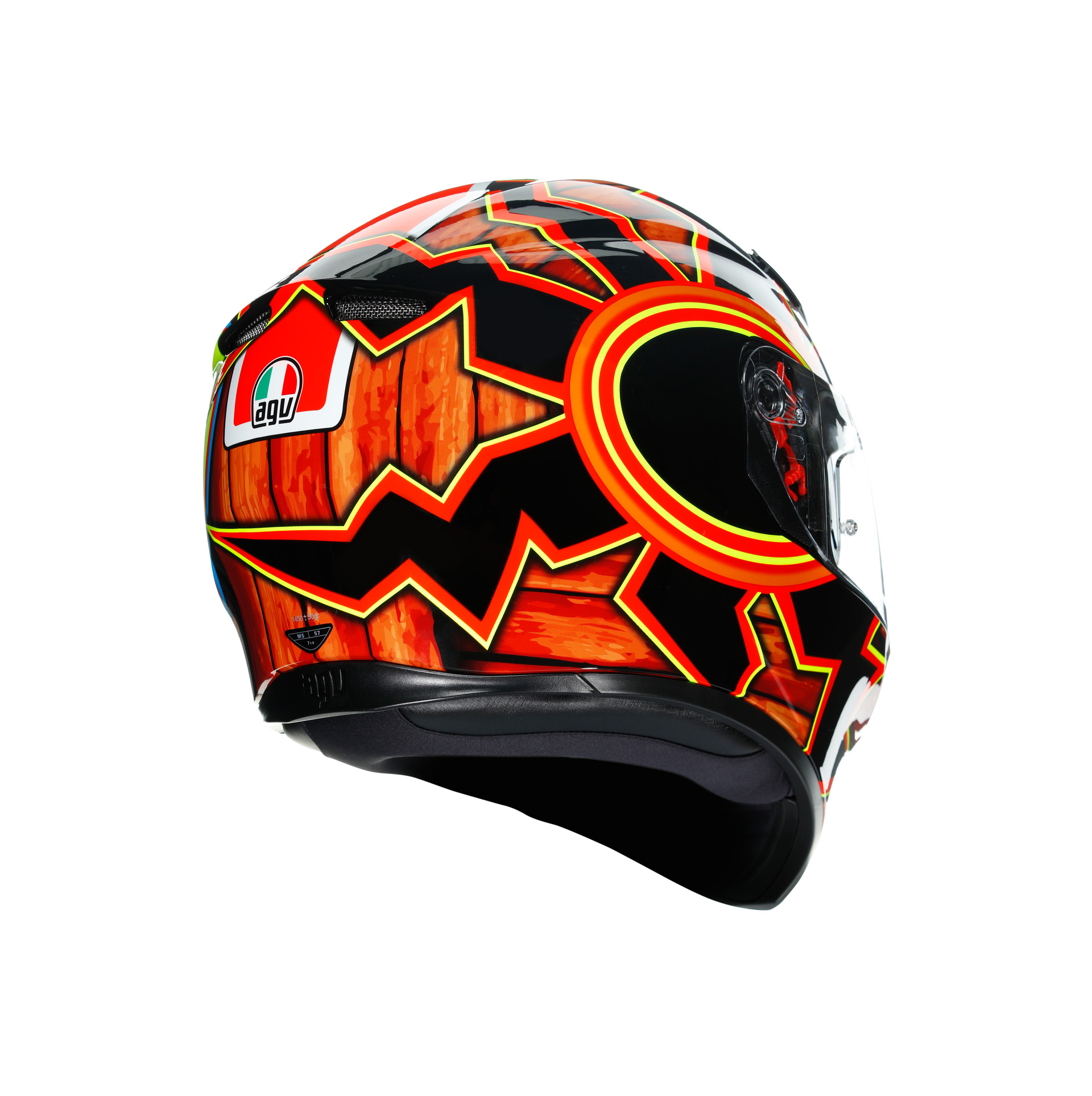 AGV K3 Rossi Mugello 2018 Helmet | XtremeHelmets.com