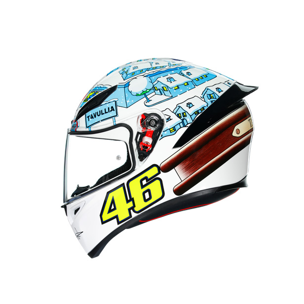 AGV K1 S Top Rossi Winter Test 2017 Helmet (Asian fit) FREE