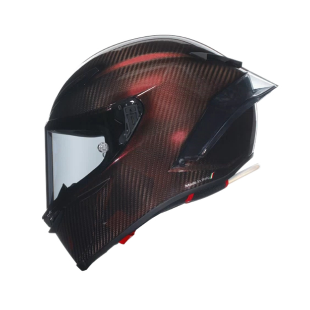 【新品同様】PISTA GP RR Asian Fit RED CARBON 公式】PISTA GP RR AGV JIST MPLK Asian Fit 011-MONO RED