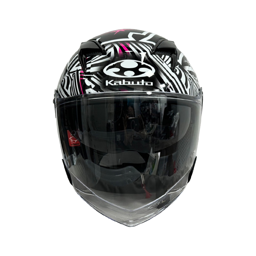 Kabuto Exceed 2 Aleix Helmet (FREE PARANI M10 BLUETOOTH