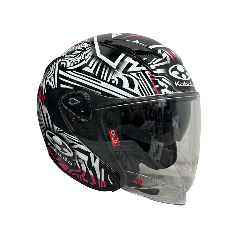 Kabuto Exceed 2 Aleix Helmet (FREE PARANI M10 BLUETOOTH