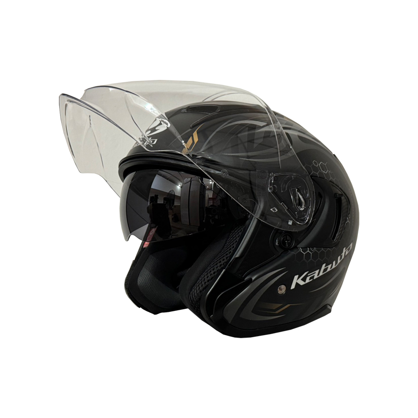 Kabuto Exceed 2 Cyber Helmet (FREE PARANI M10 BLUETOOTH