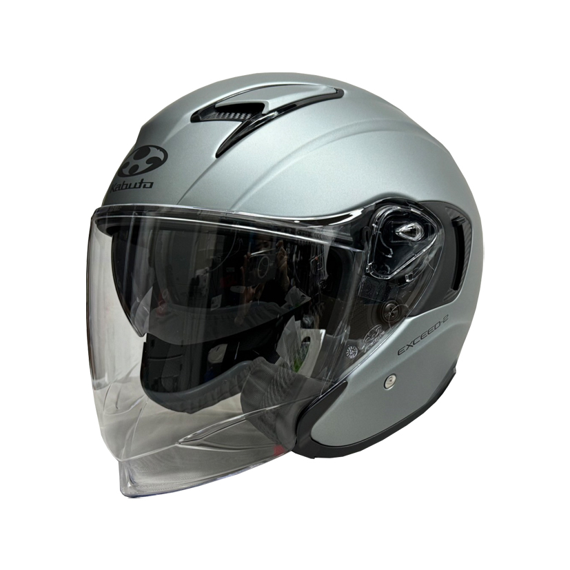 OGK Kabuto エクシード2 ジェットヘルメット Lサイズ グレー 未使用 Webike | OGK KABUTO オージーケーカブト EXCEED2 [エクシード2