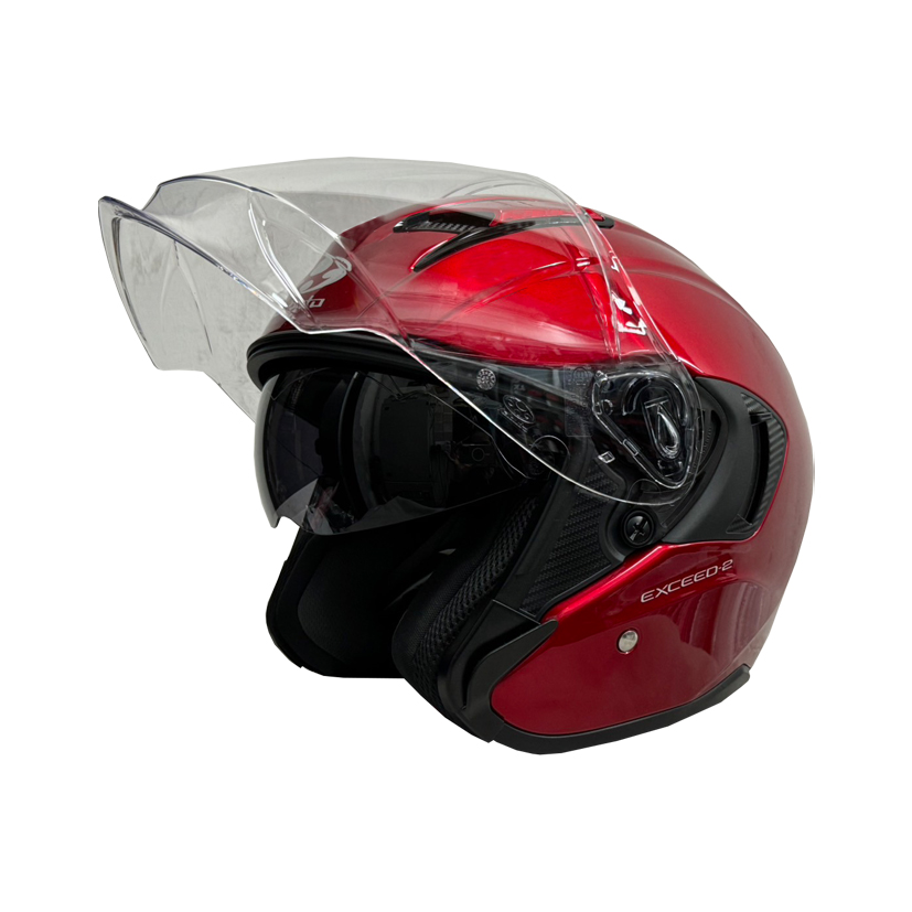 Kabuto Exceed 2 Helmet (FREE PARANI M10 BLUETOOTH INTERCOM