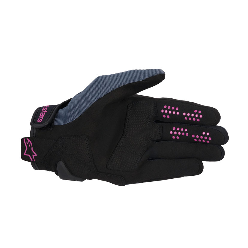 Alpinestars Chrome Gloves Women Asphalt Black Purple (2) copy