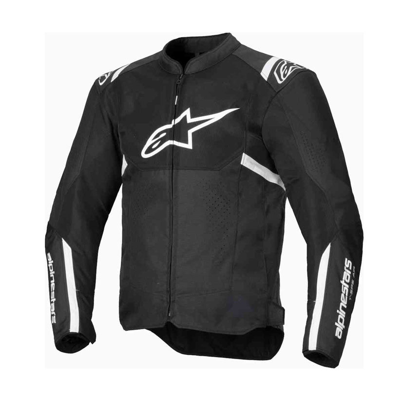Leather Jacket Alpinestars Ast Alpinestars AST Air Jacket Black