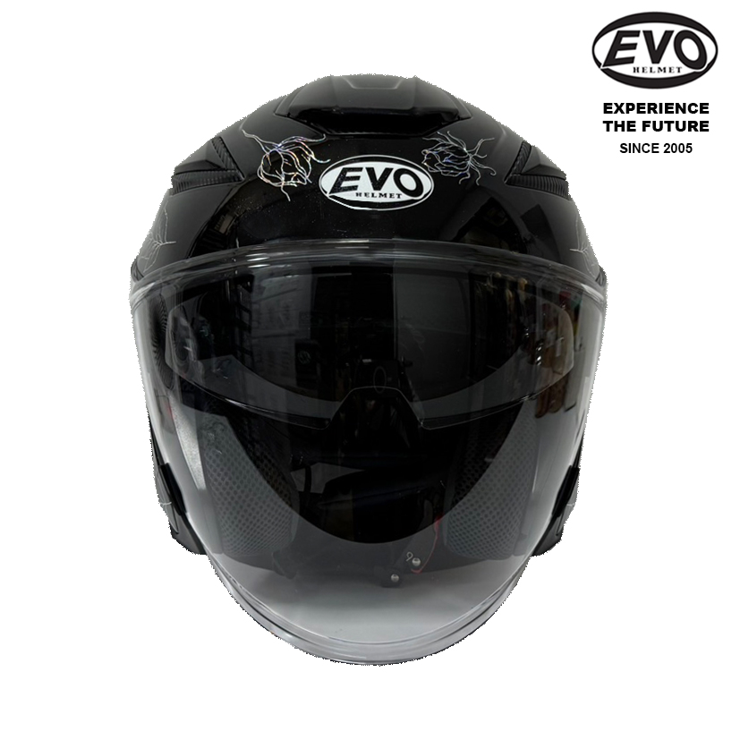 EVO RS10 Blossom Glossy Black Colourful (1)