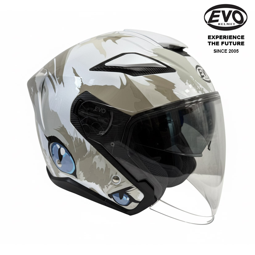 EVO RS10 Kuching Pearl White Brown (1)