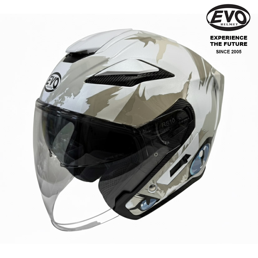 EVO RS10 Kuching Pearl White Brown (4)