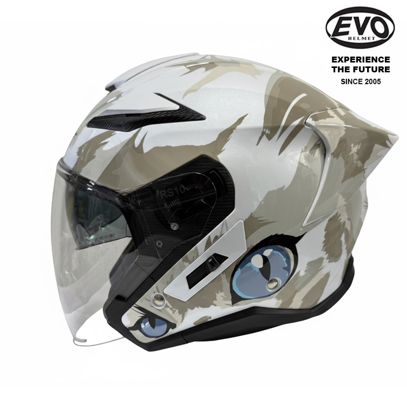 EVO RS10 Kuching Pearl White Brown (5)