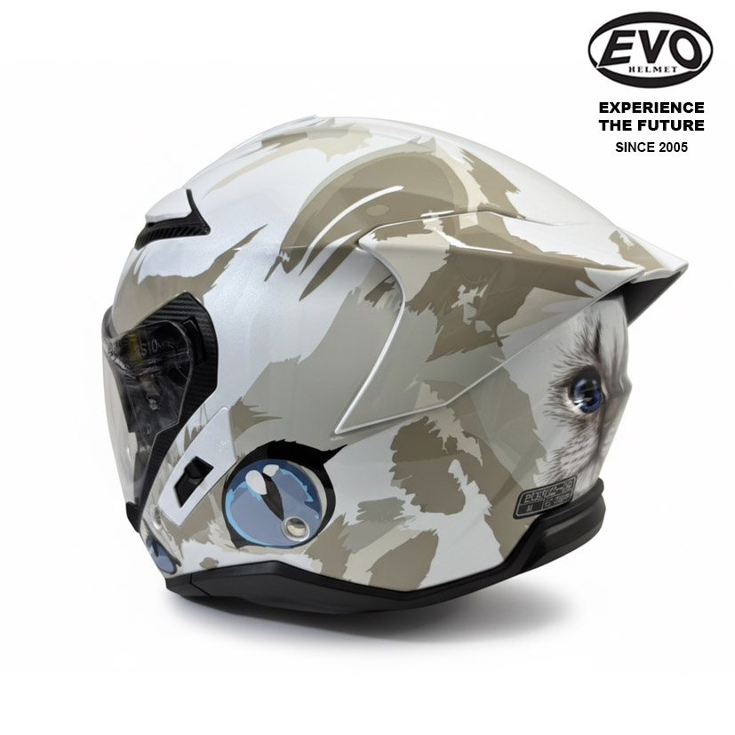 EVO RS10 Kuching Pearl White Brown (8)