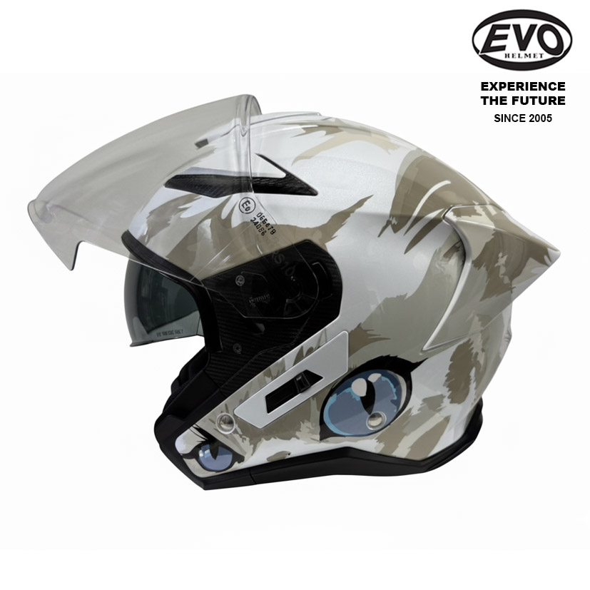 EVO RS10 Kuching Pearl White Brown (9)